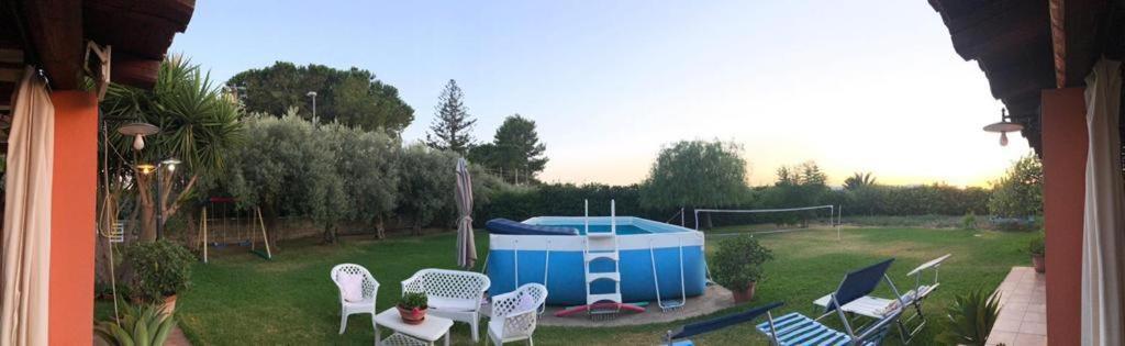 La Stanza Delle Muse In Villa Con Piscina Фонтане-Б'янке Екстер'єр фото